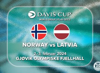 Gjøvik Olympiske Fjellhall blir Davis Cup-arena i februar